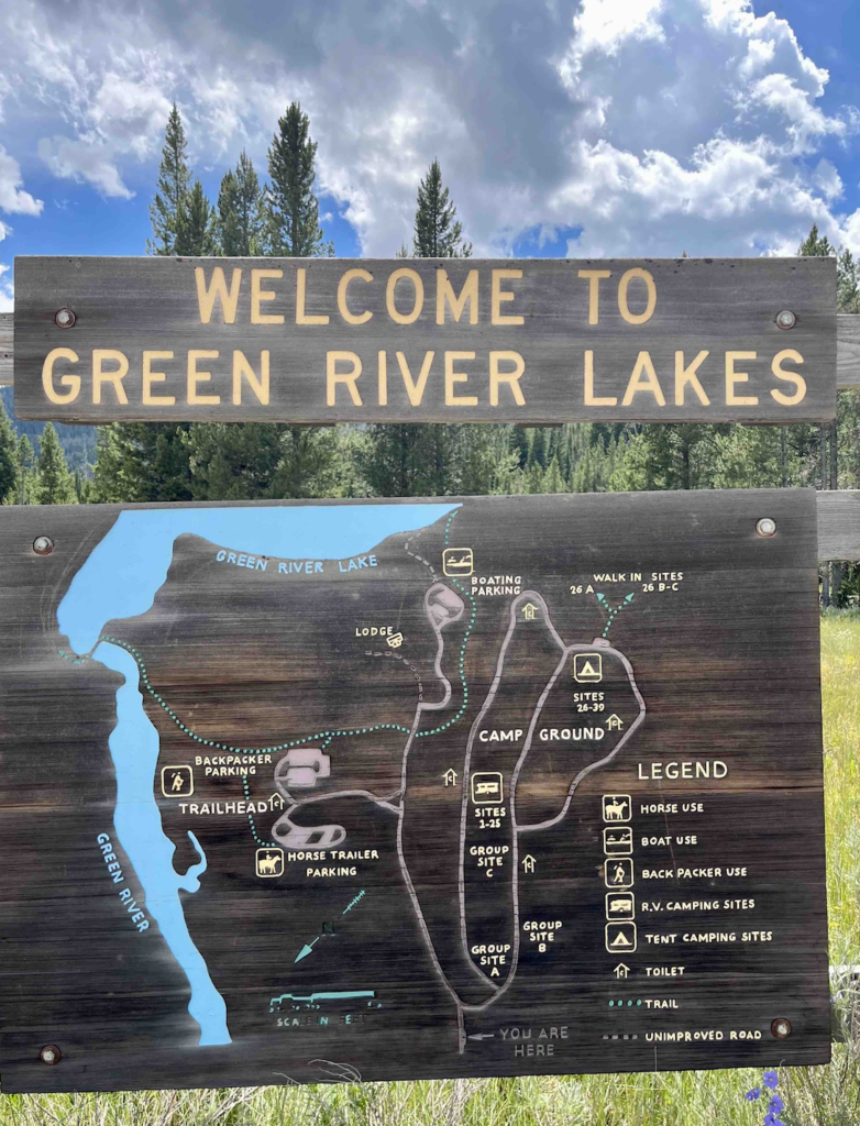 green river tent camping Green River Lakes Campground