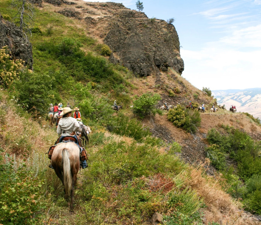 
                      
                        Chief Joseph Trail Ride:
                      
                    