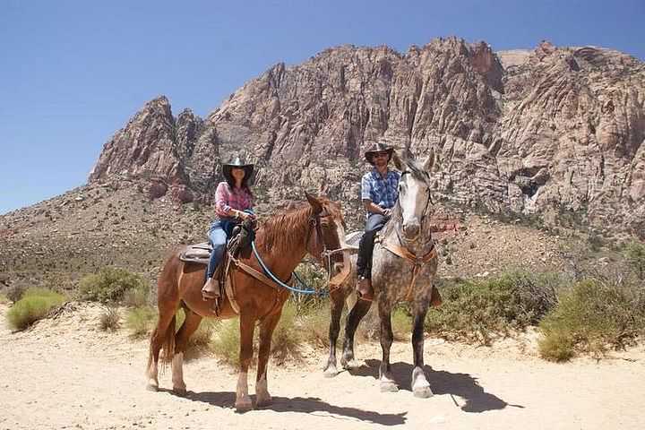 Wild West Horseback Adventures: Las Vegas Desert Sunset Horseback Ride with BBQ Dinner