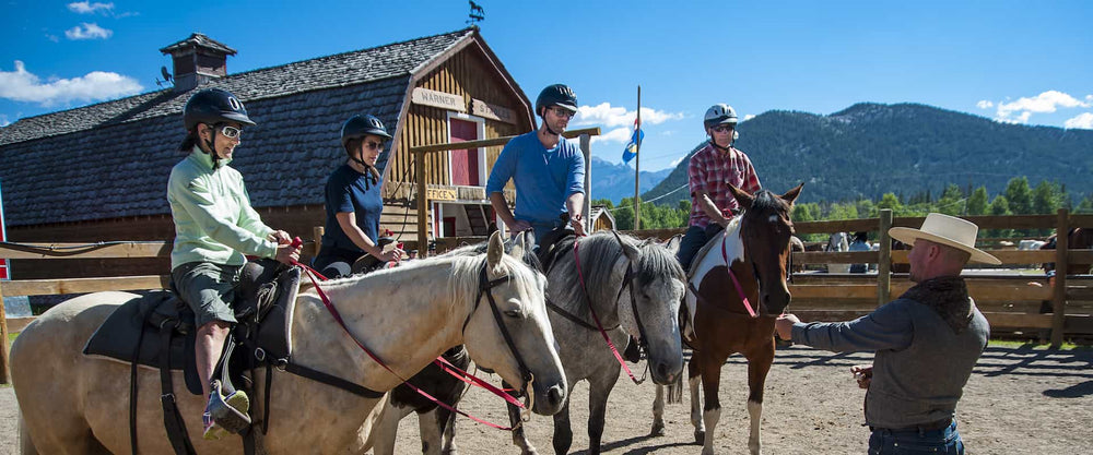 Banff Trail Riders - Stables: Banff National Park: Bow River Horseback Ride